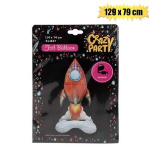 Balloon foil rocket