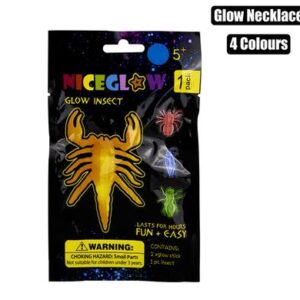 Glow bugs necklace