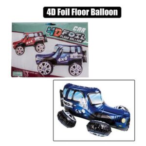 Party balloon foil floor car