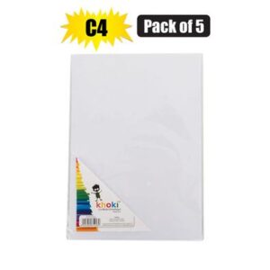 Envelopes white 5pk c4
