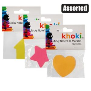 Note-pad self-stick file markers