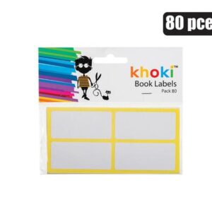 Labels self adhesive no border 80pc