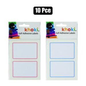 Labels self adhesive with border 20pc