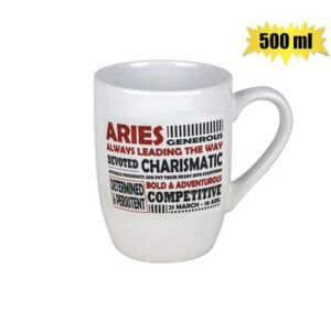 Mug daily horoscope aries 500ml