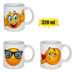 Mug daily straight icon 320ml asstd