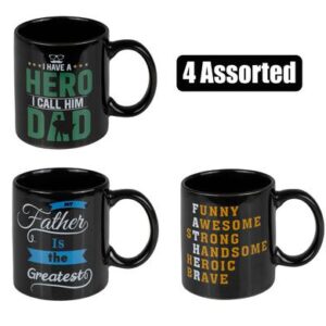Mug occasions dad black asstd