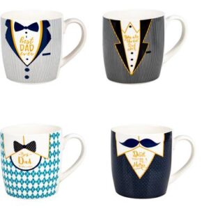 Mug occassions dad tux print 330ml