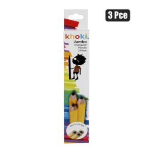 Pencil jumbo triangle hb 3pce