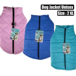Pet dog jacket with zip unisex-2xl