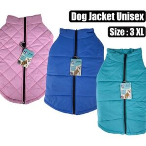 Pet dog jacket with zip unisex-3xl