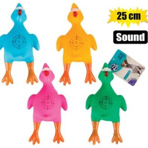 Pet toy puppy vinyl chicken 25cm