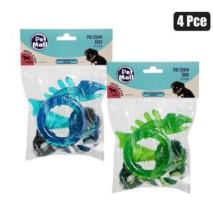 Pet toy puppy chews asstd pk-4