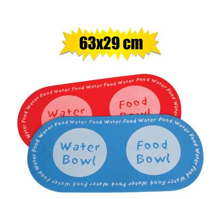 Pet place mat 63x29cm asstd col