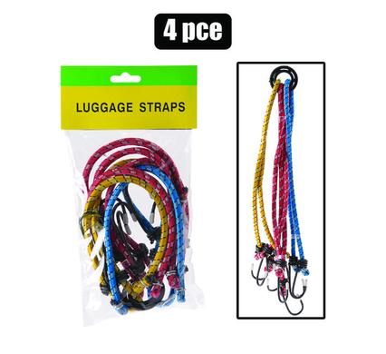 Cord stretch 2-claw 750mm 4pc