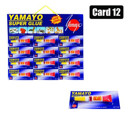 Yamayo superglue 2.5g card-of-12