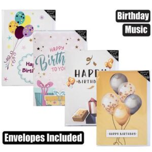 Card & envelope birthday - musical (2)