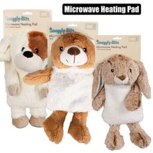 Microwave heating pad 2-tone animals