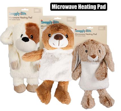 Microwave heating pad 2-tone animals