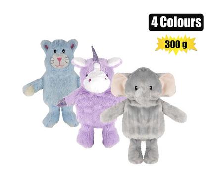 Microwave heatpad animals 300g asstd