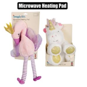 Microwave heating pad swan/unicorn 300g