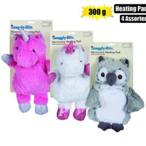 Microwave heating pad owl/unicorn 300g