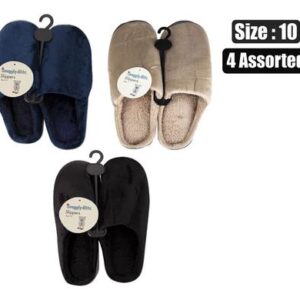 Slipper slip-in plain size 10
