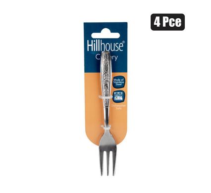 Cutlery cake forks 4pce rose hillhouse