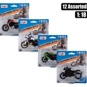 Maisto dinky motorbike 1:18 asstd