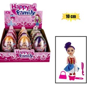 Doll mini in egg 10cm