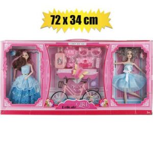 Fashion doll set with accessories