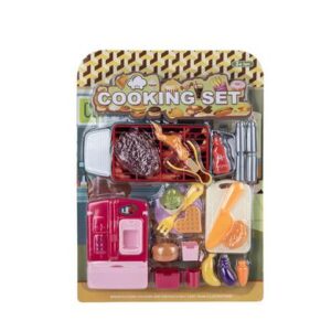 Playset food braai & dessert set