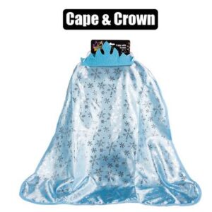 Dress up cape and crown child