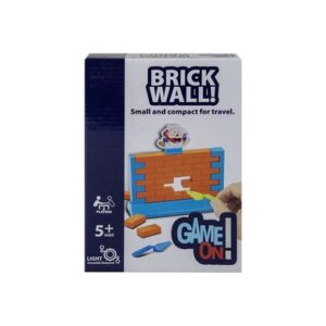 Game on brick wall