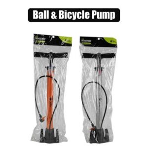 Multi-use stand pump ball & bicycle