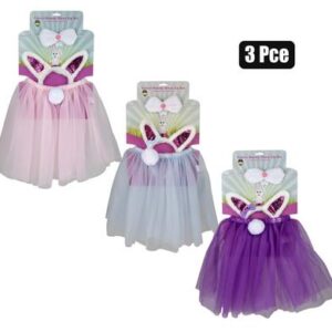 Easter dress up bunny set 3pc