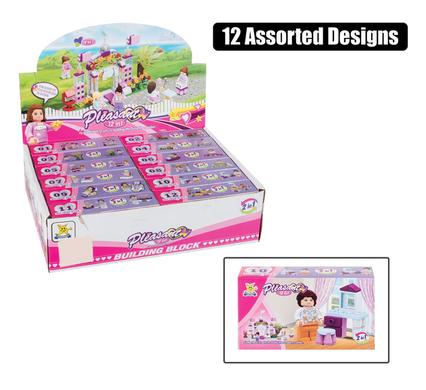 Building blocks mini girl in pdq