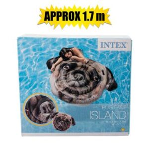 Intex ride-on pug face island 173x130cm
