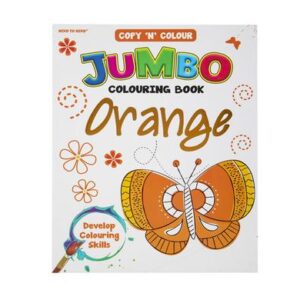 Book colouring copy jumbo orange