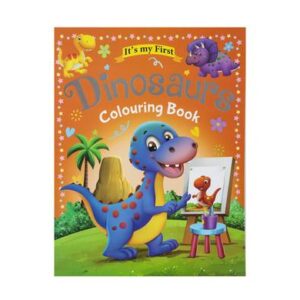 Book colouring first dinosaurs