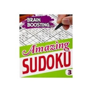 Book puzzle brain boosting sudoku 3
